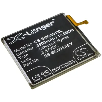 Samsung EB-BG991ABY, GH82-24537A, Galaxy S21 5G 3.87V Li-Polymer 3900mAh-15.09Wh telefoni aku