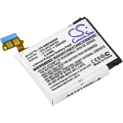 Samsung B1230J1EA 3.7V 250mAh Li-Polymer smartwatch battery