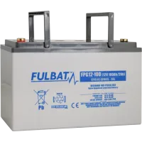 Fulbat FPG12-100 GEL Deep Cycle 12V 100Ah battery +-