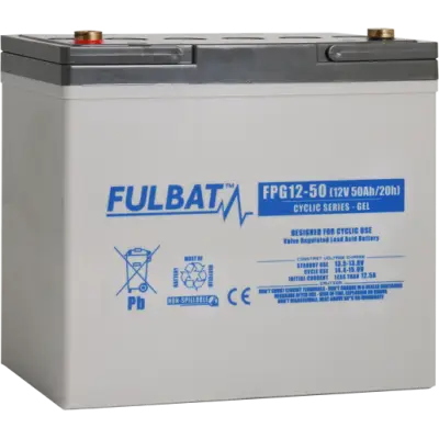 Fulbat FPG12-50 12V 50Ah GEL Cyclic Battery