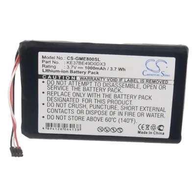 Garmin Edge 800 battery 1000mAh