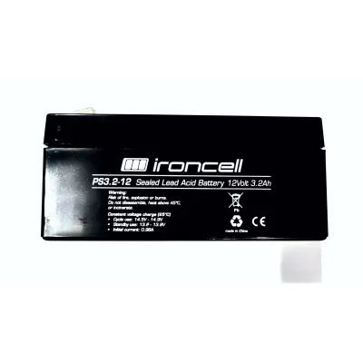 Ironcell 12V 3,2Ah T1 pliiaku