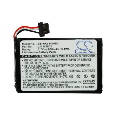 Navigon 1400, 1410 GPS аккумулятор 850mAh