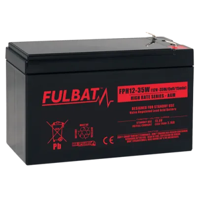 Fulbat FPH12-35W 12V 35Wpc High Rate UPS lead-acid battery