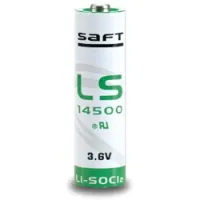 SAFT LS14500 AA 3,6V Li-SOCl2 battery