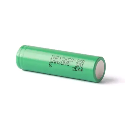 Samsung SDI INR18650-25R 2500mAh cell 3.7V