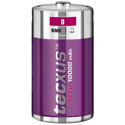 Аku NiMH 1.2V 10000mAh Tecxus D