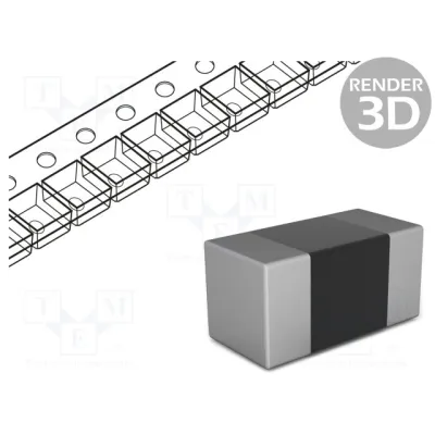 Resistor: thin film; precise; SMD; 0603; 2.7kΩ; 63mW; ±0.1%