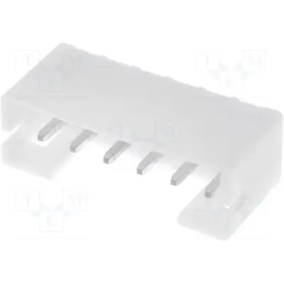 Socket; wire-board; male; PH; 2mm; PIN: 6; THT; 100V; 2A; -25÷85°C