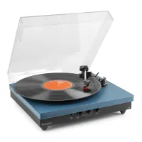 RP113D Record Player with BT in/out Dark Blue