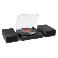 RP165B Record Player Set Black/Grey