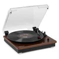 RP112D Record Player BT in/out Dark Wood