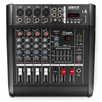 AM5A 5-канальный микшер с усилителем DSP/BT/SD/USB/MP3