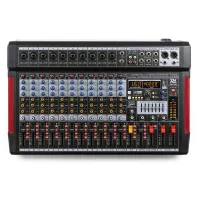 Микшерный пульт PDM-T1204, 12 каналов, DSP/MP3