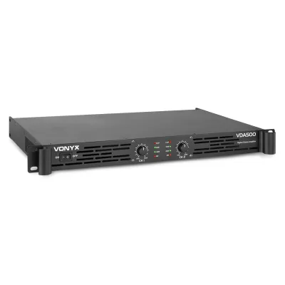 VDA500 усилитель мощности PA 1U 2x 250 Вт