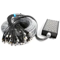 CX166 Stage Snake 24-in 4-out XLR 30 metres