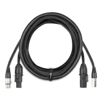 CX13-5 Комбинированный кабель с разъемами Powerconnector TR - XLR M / Powerconnector TR - XLR F 5м