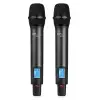 PD220 2x 80-Channel UHF Wireless Microphone True Diversity System HH