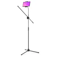 MS10TH Складная микрофонная стойка с держателем для микрофона и планшета