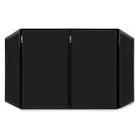 Складной DJ-экран DB2B 120 x 70 черный (4 панели)