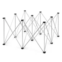 Подставка Riser D750, ножки для подставки, 100 x 100 см, алюминий, 60 см