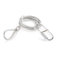 Трос страховочный SAF65, 95 см x 5 мм, 65 кг