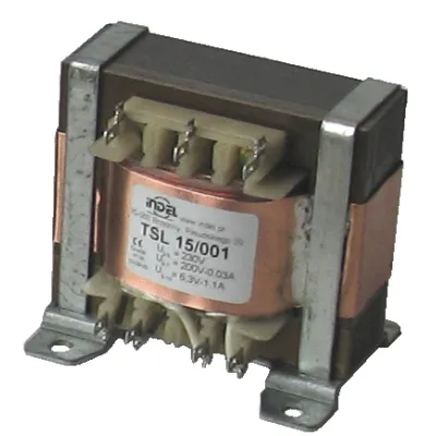 Lampvõimendi toitetrafo 2*195V 0.39A, 27V 0.1A 2*3.15V