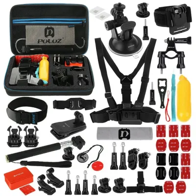 Puluz Ultimate Combo tarvikute komplektid spordikaameratele PKT09 53 ühes