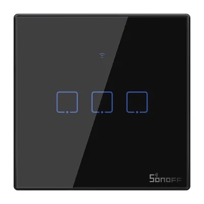 Smart Switch WiFi + RF 433 Sonoff T3 EU TX (3-channels)
