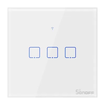Smart Switch WiFi  Sonoff T0 EU TX (3-channels)