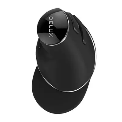 Juhtmevaba vertikaalne hiir Delux M618PD BT+2.4G 4200DPI