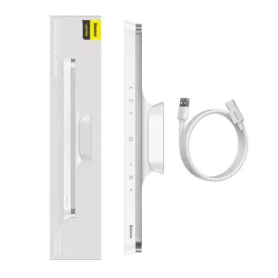 Baseus Magnetic Stepless Lamp Pro, с сенсорной панелью (белый)
