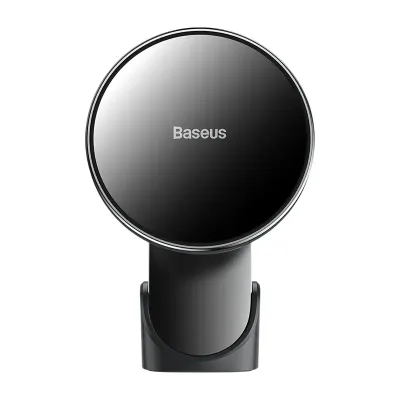 Baseus Big Energy autohoidik juhtmevaba laadijaga 15W Iphone 12 / Iphone 13 (must)