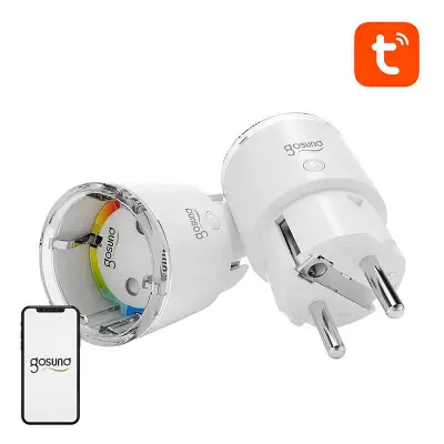 Gosund EP2 WiFi nutipistik, 2 tk (kahe pakend) 10A Tuya