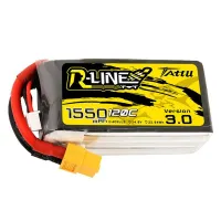 Аккумулятор Tattu R-Line Version 3.0 1550mAh 14,8V 120C 4S1P XT60