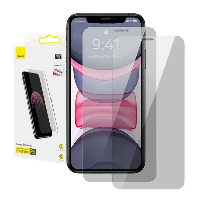 Baseus 0,3 mm ekraanikaitse (2 tk pakis) iPhone X/XS/11 Pro 5,8-tollisele mudelile