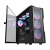 Darkflash DK431 Mesh computer case (black) + 4 ARGB fans