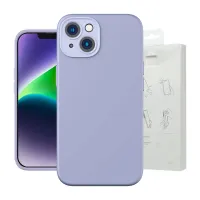 Baseus силиконовый чехол Liquid Silica Gel для iPhone 14 Plus (лавандовый) + защитное стекло + набор для чистки