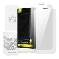 Karastatud klaas Baseus Corning iPhone 13 Pro Max/14 Plus jaoks sisseehitatud tolmufiltriga
