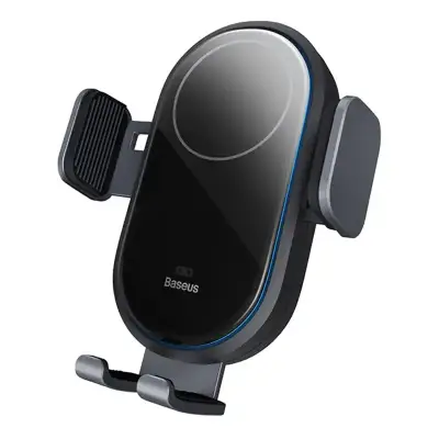 Induktiivse laadijaga autohoidik Baseus LightChaser (must)