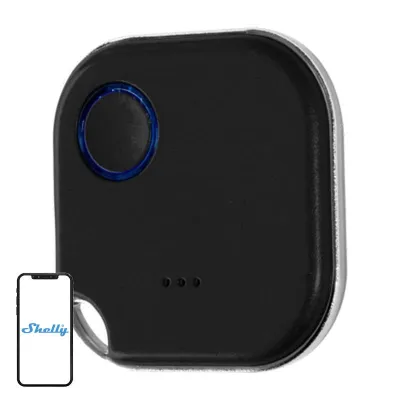 Shelly BLU Button 1 Action and Scenes Activation Button (Black)