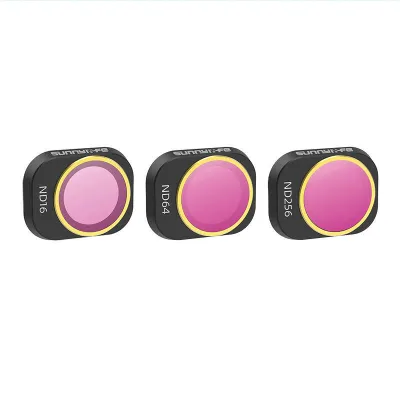 3 Objektiivifiltrit ND16, 64, 256 Sunnylife DJI MINI 4 PRO jaoks