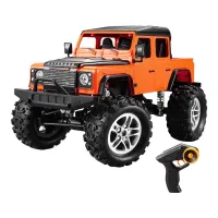 Радиоуправляемая машина 1:14 Double Eagle (оранжевая) Land Rover Defender (пикап) E332-003