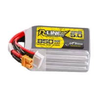 Tattu R-Line Версия 5.0 850 mAh 14,8 V 4S1P 150C XT30U-F