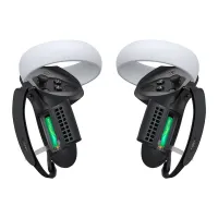 Рукоятка контроллера с крышкой батарейного отсека Kiwi Design Q1 PRO-2.2 для Meta Quest 2, черная