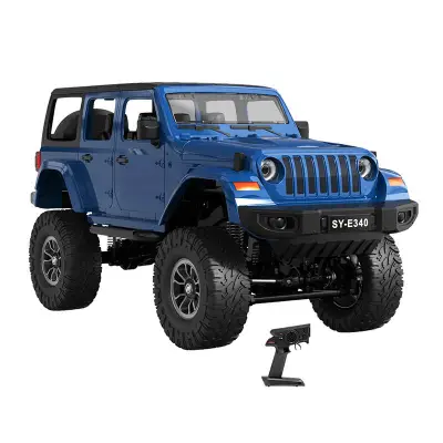 Радиоуправляемая машинка 1:14 Double Eagle (синий) Jeep Crawler Pro E340-003
