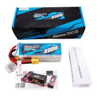Gens ace 2000mAh 22.8V 60C 6S1P Высоковольтный литий-полимерный аккумулятор с разъемом XT60