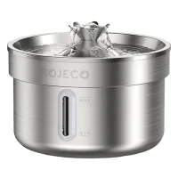 Stainless steel fountain / drinker for dog and cat 2l Rojeco