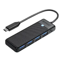 Orico Hub 4-в-1 USB A3.0x4 (черный)