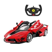RASTAR R/C 1:14 Ferrari FXX K Evo puldiga auto (punane)